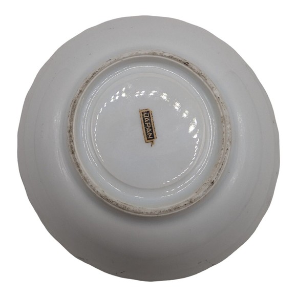 Vintage Japanese Porcelain Demitasse Expresso Cup & Saucer Courting Couple - Picture 4 of 11